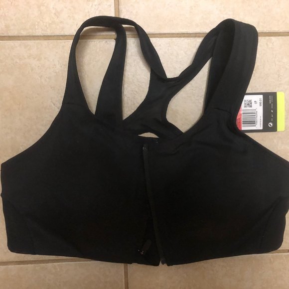 Nike Other - NWT Nike Women's Black Brack - Sz L! Zip Close!